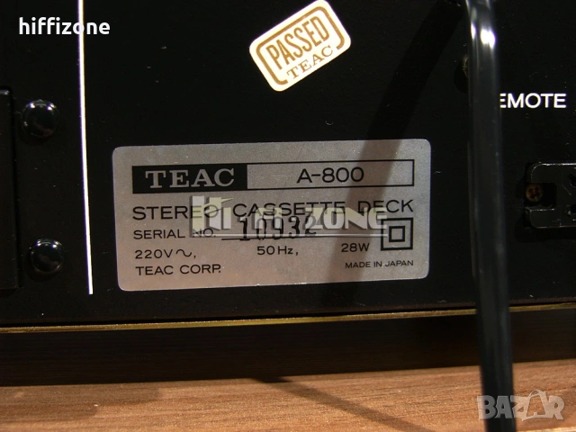 ДЕК   Teac a-800 , снимка 9 - Декове - 54290766