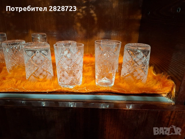 продавам кристални чаши , снимка 2 - Чаши - 54236813