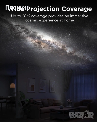 Govee Galaxy Light Projector 2 Pro H609D – Само изпробван, като нов, пълен комплект, снимка 9 - Друга електроника - 54984937