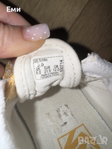 Vans Бебешки обувки, снимка 4 - Детски маратонки - 55186036