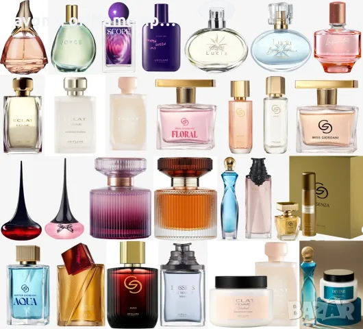 ORIFLAME - Divine, Giordani, Eclat, Amber Elixir, Infinita, Love Potion