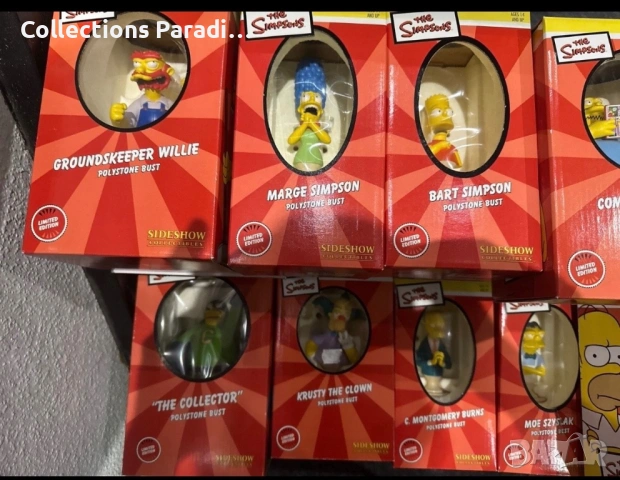Sideshow The Simpsons Polystone Bust фигури статуи колекция , снимка 2 - Колекции - 54187117