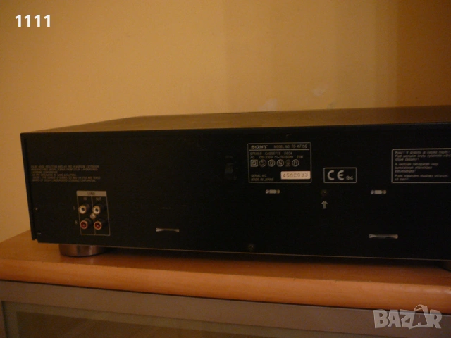 SONY TC-K715S, снимка 7 - Ресийвъри, усилватели, смесителни пултове - 53804500