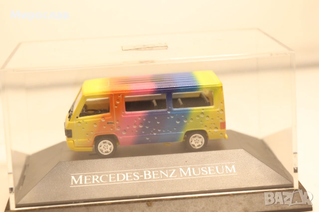 HERPA 1:87 H0 MERCEDES BENZ MB100 МОДЕЛ КОЛИЧКА, снимка 2 - Колекции - 54398422