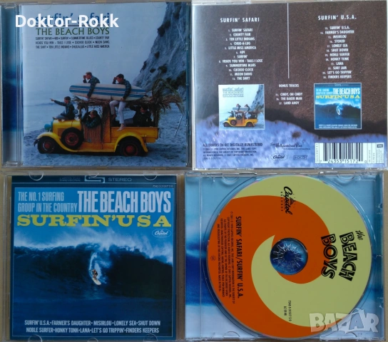Bay City Rollers + The Beach Boys – оригинални дискове, снимка 4 - CD дискове - 54170363