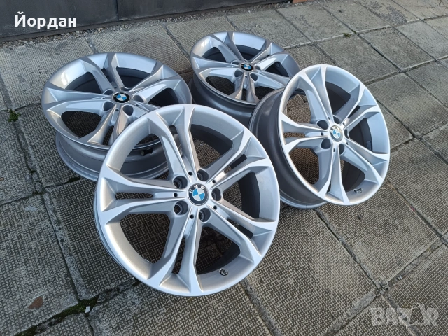 	Оригинални джанти 18 ' цола 5x112 БМВ/ BMW Х3 Х4 G01 G02 + сензори, снимка 2 - Гуми и джанти - 55102435