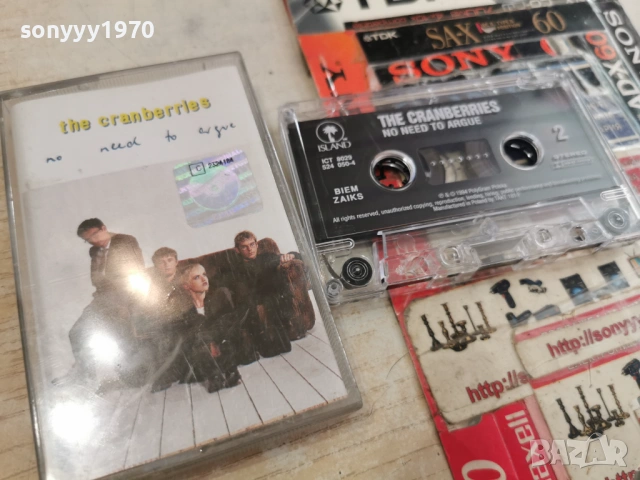 THE CRANBERRIES-ORIGINAL TAPE 2005261900H2E6R, снимка 13 - Аудио касети - 54620322