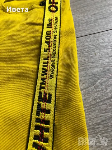 Дамски дънки OFF WHITE VIRGIL ABLOH, снимка 2 - Дънки - 55394197