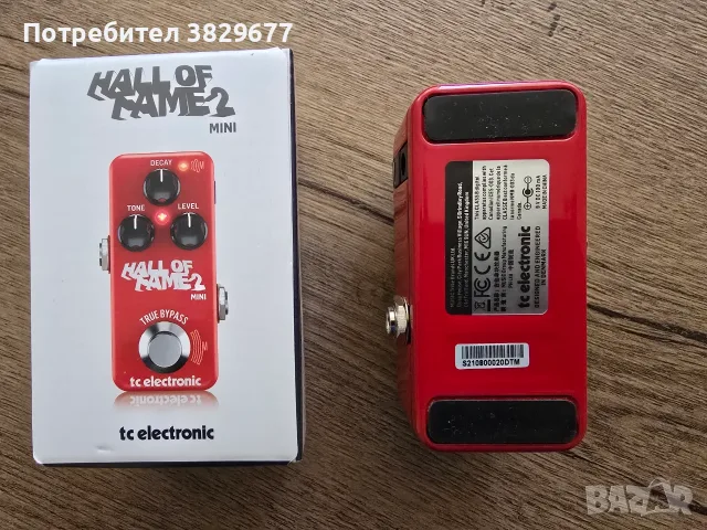 TC Electronic Hall Of Fame 2 Mini Reverb, снимка 2 - Китари - 55329938