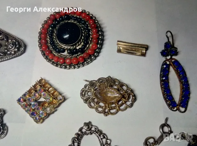Колекция ПЕНДАРИ и ЕТНОГРАФСКИ УКРАШЕНИЯ За НОСИЯ Стари НАКИТИ За Украса МЕД БРОНЗ МОНЕТИ КЮСТЕК ..., снимка 9 - Антикварни и старинни предмети - 55398117