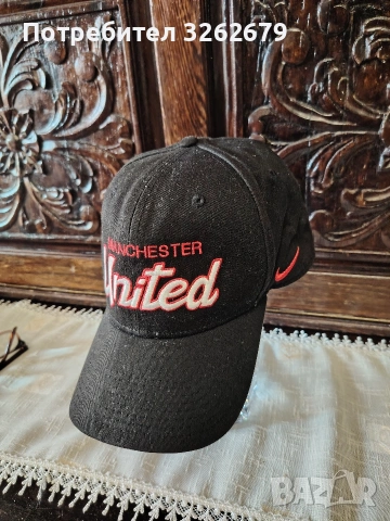 vintage Nike Manchester united оригинална шапка , снимка 5 - Шапки - 54601892
