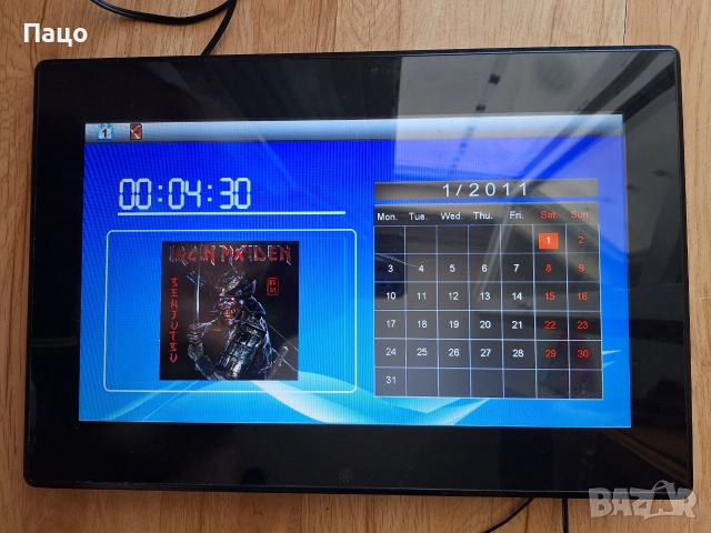 Дигитална фоторамка Intenso Media Center ГИГАНТСКА 15.6", 