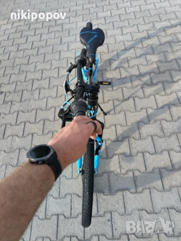 X Велосипед 24" ADVENTURA син, снимка 6 - Велосипеди - 54729533