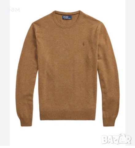Оригинален мъжки пуловер Polo Ralph Lauren Merino Wool Pull размер М
