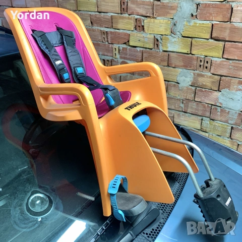 Thule Детско Столче За Велосипед, снимка 6 - Столчета за кола и колело - 55236239