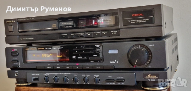 Receiver Fisher RS-9020 / CD Player Technics SL-P111, снимка 5 - Ресийвъри, усилватели, смесителни пултове - 54982578