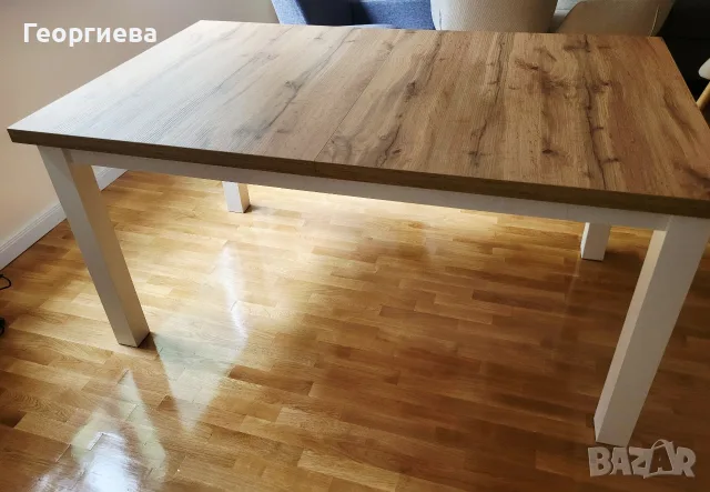 Разтегателна трапезна маса MARKSKEL , снимка 3 - Маси - 55653508