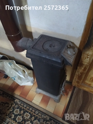Продавам стара българска тухлена печка на дърва., снимка 2 - Печки, фурни - 55015178