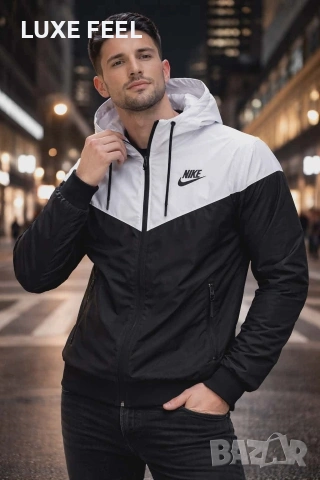 Мъжки Ветровки - лого Бродирано ✨L,2XL,3XL✨ Nike , снимка 3 - Якета - 50433677