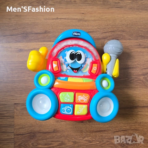 Chicco - детски караоке микрофон със светлини, снимка 2 - Музикални играчки - 54564301