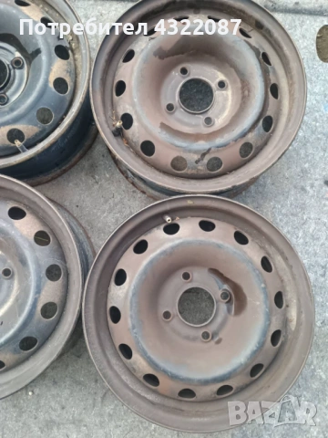 Железни джанти 14"  4х108 Пежо 206 / Peugeot 206, снимка 2 - Гуми и джанти - 54678206