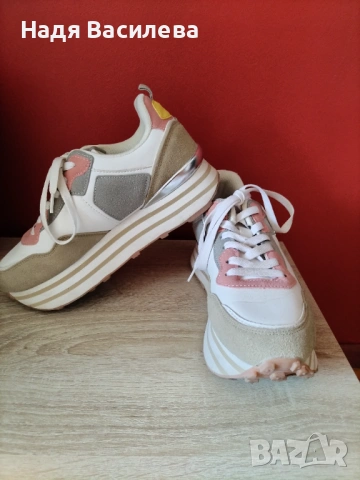 Маратонки с платформа , снимка 4 - Маратонки - 54343015