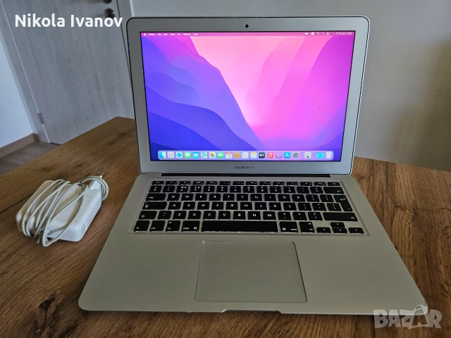 MacBook Air 13" (2017) | i5 | 8GB RAM | 128GB SSD | ЧИСТО НОВА Батерия + Оригинално зарядно