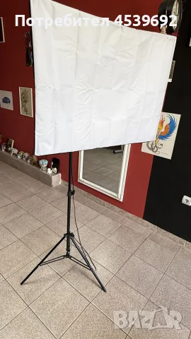 Софтбокс Студийно фотографско осветление , снимка 3 - Светкавици, студийно осветление - 55613662