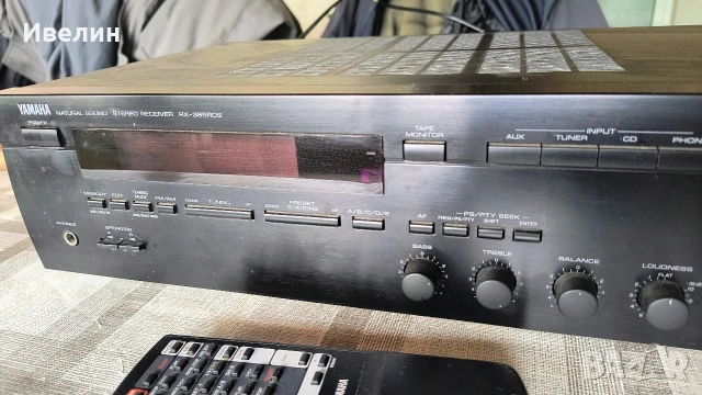 продавам усилвател YAMAHA RX-385RDS, снимка 4 - Ресийвъри, усилватели, смесителни пултове - 54551950