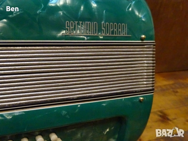 Акордеон Settimio Soprani Napoli-96 баса, снимка 10 - Акордеони - 54487912