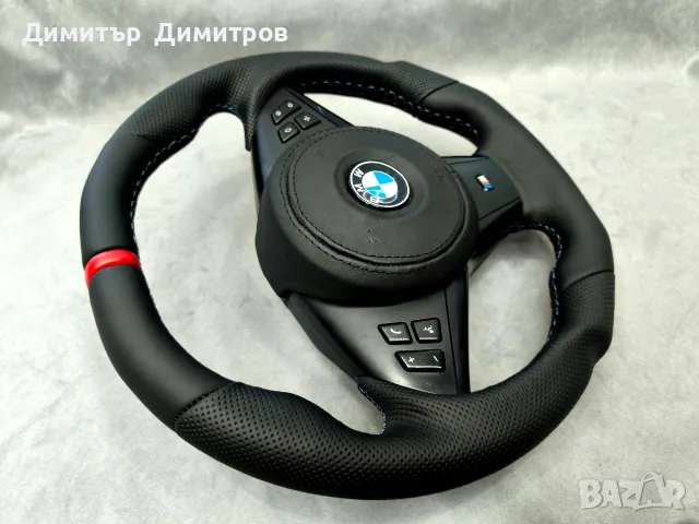 Волан за BMW E60 с еърбег , снимка 8 - Части - 55578942