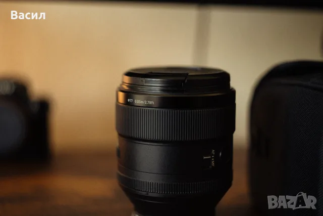 Обектив Sony 85mm F/1.4 GM, снимка 8 - Обективи и филтри - 55633392