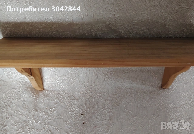 2 полици от чам, снимка 3 - Етажерки - 55281777
