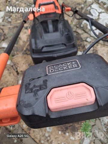 ел.косачка black+decker, снимка 5 - Селскостопанска техника - 55246973
