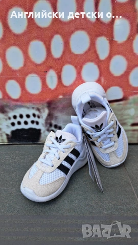 Английски детски оригинални маратонки -Adidas, снимка 4 - Детски маратонки - 54773378