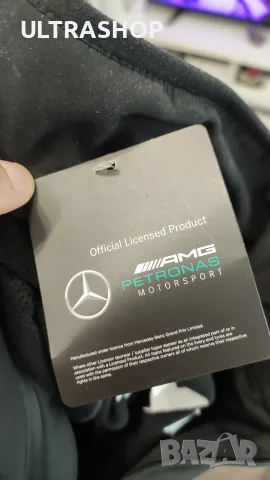 НОВО Mercedes XL Formula 1 AMG Softshell Мъжко оригинално софтшел горнище, снимка 3 - Суичъри - 55640877