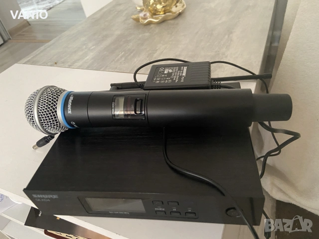 SHURE ULXD 24 BETA 58 – ULXD4E + ULXD2/B58 Вокален Безжичен Микрофон Цена в Евро , снимка 10 - Други - 55281396