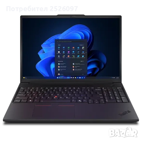 НОВ ThinkPad P16v Gen 3/64GB DDR5/Ultra 7 255H/RTX PRO 2000 8GB