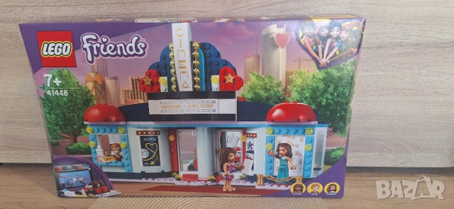 Ново LEGO Friends - Киносалон в Хартлейк Сити (41448)