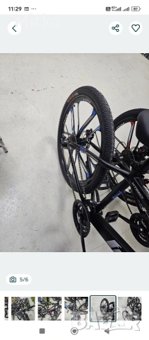 чисто нови 26 цола алуминиев велосипед с 21 скорости усилени ляти капли амортисьори предни , снимка 2 - Велосипеди - 54224226