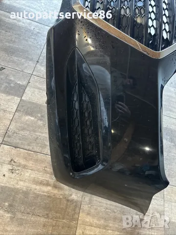 Предна броня с черна решетка за Hyundai i40 1.7 CRDi (2018) OEM, снимка 3 - Части - 55465304