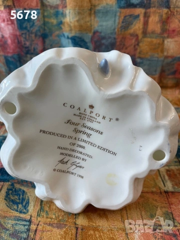Статуетка Coalport ,,Spring”, снимка 7 - Колекции - 54294770