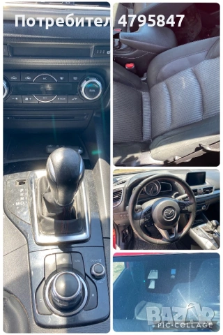 Mazda 3 2.2D/150hp/Skayactive ,Avtomat,Headup,На части , снимка 7 - Автомобили и джипове - 54935523