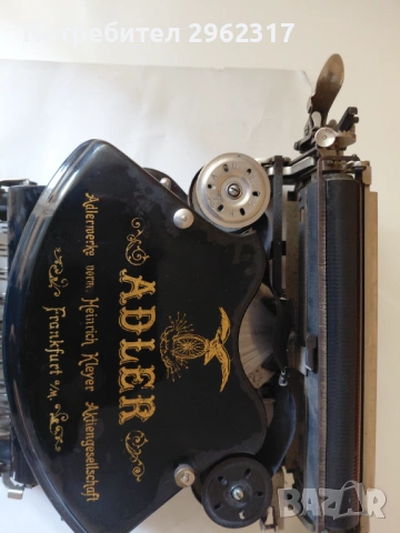 ADELER - пишеща машина, снимка 4 - Колекции - 53968854