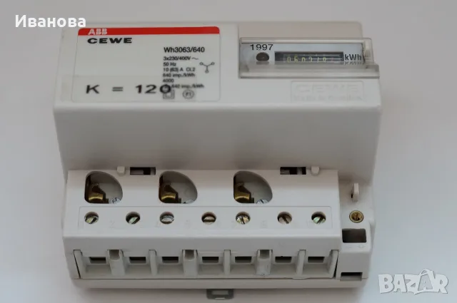 трифазен електромер ABB CEWE