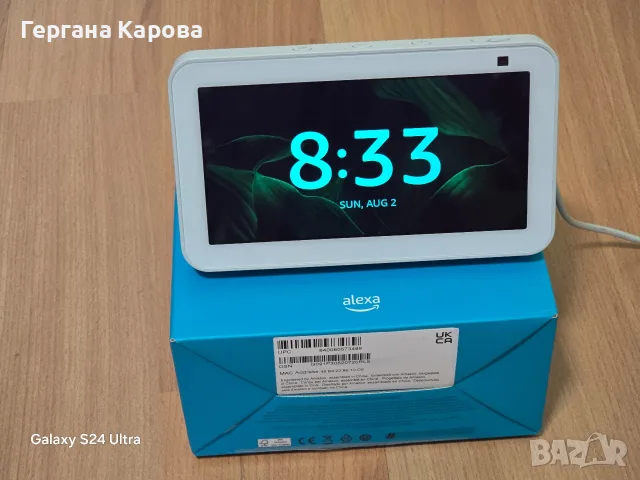 Amazon Echo Show 5 (2nd Gen) - Смарт дисплей, Перфектно състояние