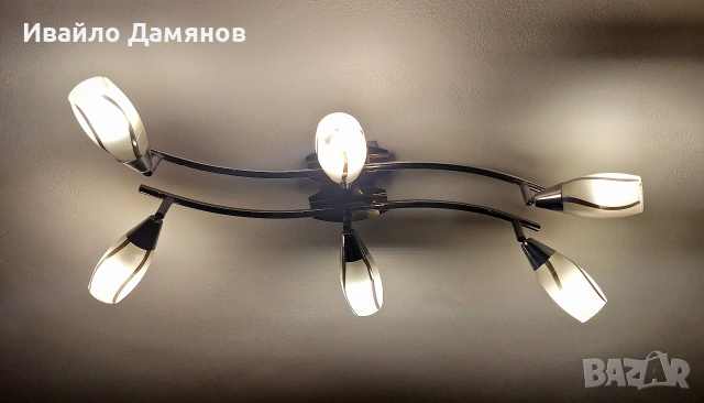 Спот осветление за таван или стена Спот 3 х Е14 , снимка 3 - Лампи за таван - 54281549
