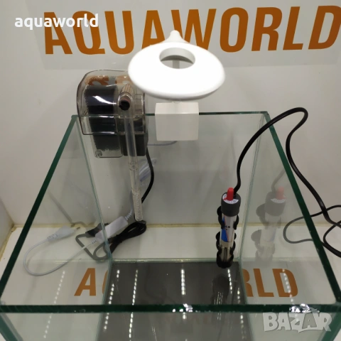 Оборудван нано аквариум 18 л, снимка 4 - Аквариуми - 54275746