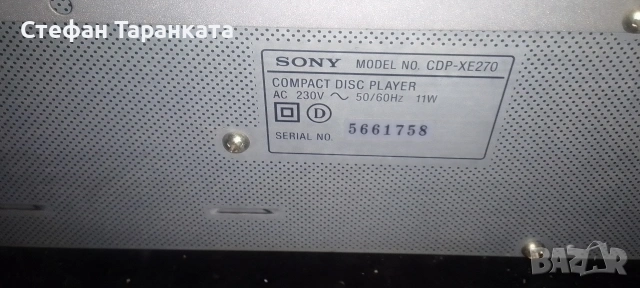 CD player SONY , снимка 8 - MP3 и MP4 плеъри - 54624121