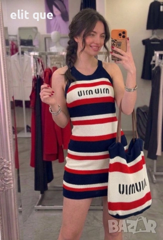 лятна рокля и чанта miu miu